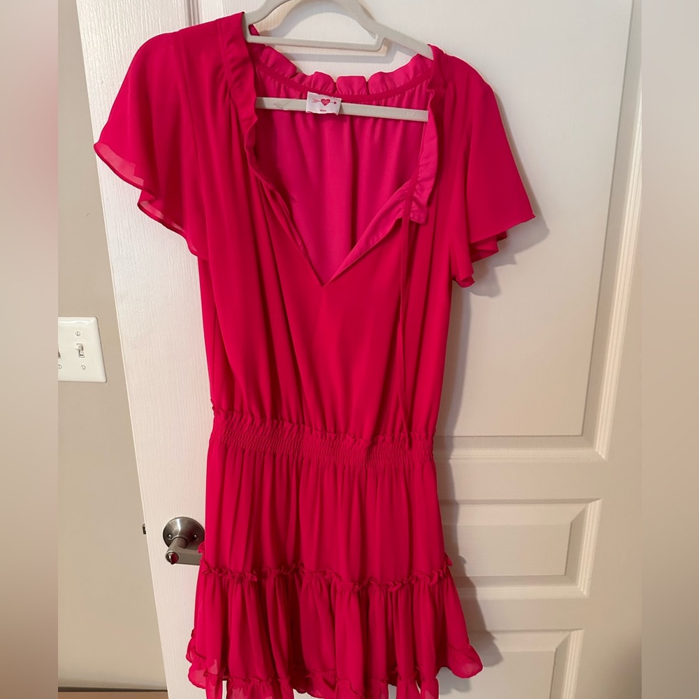Hot Pink Buddy Love dress medium